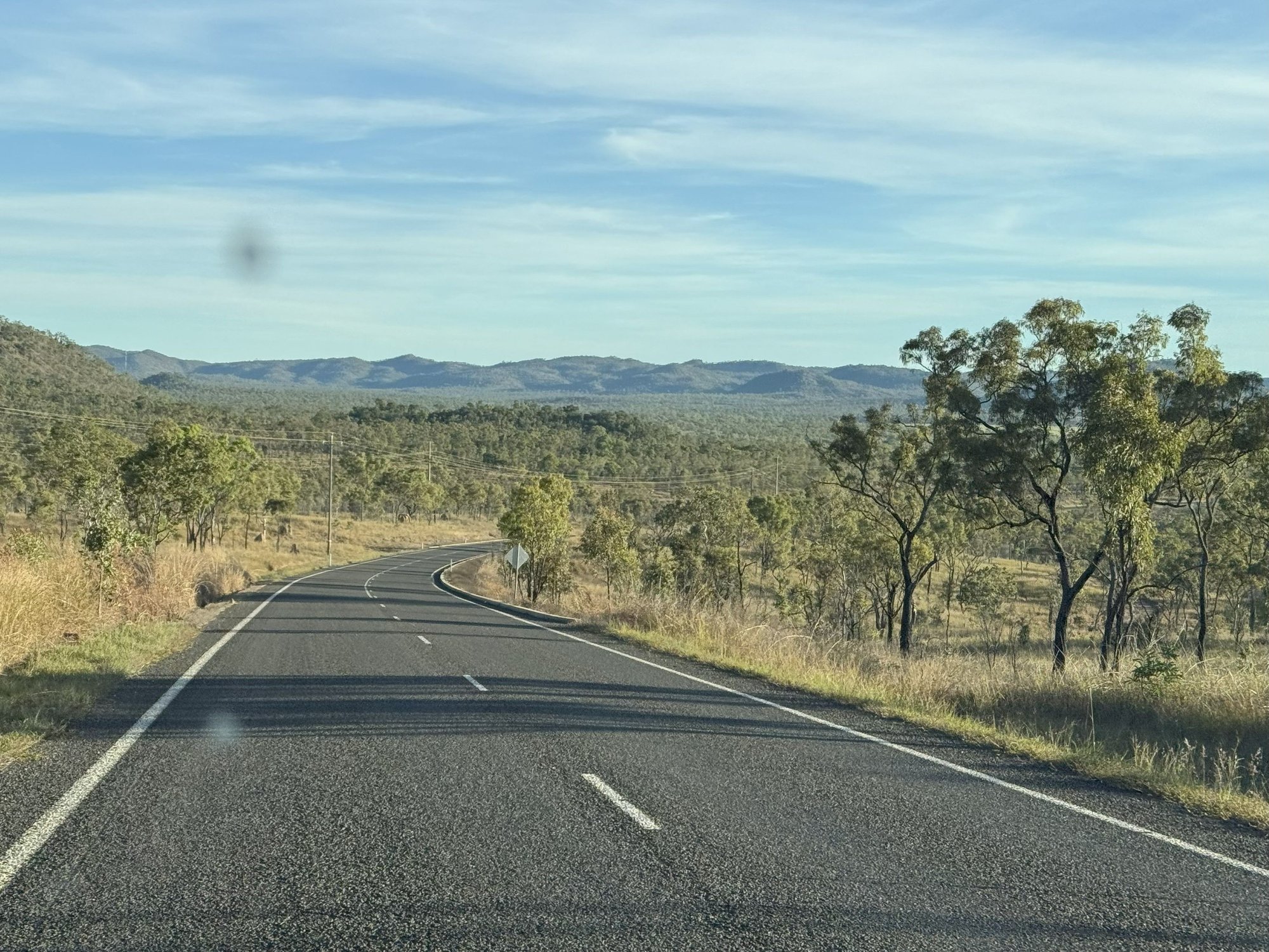 Heading west into the outback, leaving the lush coast and tablelands behind
