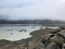 Tasman Glacier lake
