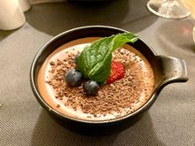 But this orange chocolate mousse was in another league. Would definitely get that one again.