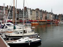 Honfleur harbor 