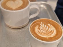 Getting our caffeine fix for the day