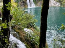 Smaller, maybe even one of the first waterfalls.  We all ooh'ed and ah'ed and Tina said, you ain't seen nothing yet.