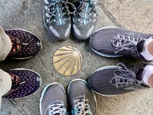 Proof we were on the Camino Way!!