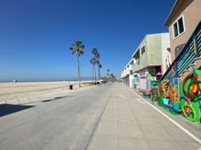 A bit too early for Venice Beach