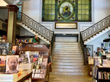 For all my book loving loser friends, looking at you Florida, Carolyn, gruezi,  Louisa H and others, this is an impressive bookstore. 