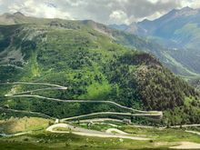 Some unbelievable hairpin roads through the mountain passes.