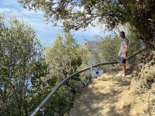 The miniature funicular railway to assist with vertical farming