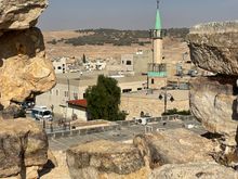 Minaret viewed from castle 