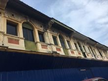 Old shop house being renovated