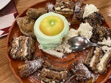 Assortment of desserts 