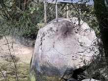 Interesting bridge foundation.