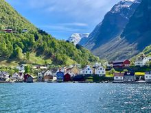 Aurlandsdjord from the ferry