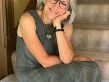 She looked so cute today and when I told her as much, she actually asked me to take her picture!! 