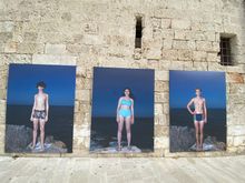 Part of an art exhibit 