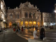 Piazza Bellini, featuring Catania’s grand opera house