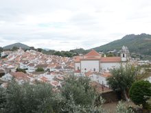 The lovely whitewashed town of Castelo de Vide