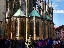 St Vitas Cathedral sitting high atop the Castle District.  Did not get a chance to see the interior which is supposed to be gorgeous due to extremely long lines.