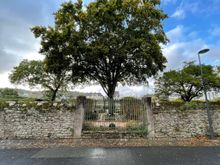 View from our room to the priory garden along the Odet