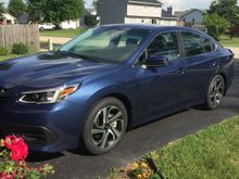 Here’s my new baby. Interior is dark gray.  Sales guy told me it was made for road trips!!! I’m for that!!!