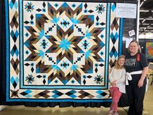 Taos - largest quilt I’ve made - 102”.

