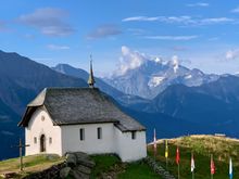 Bettmeralp church from 1400s, I think 