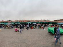 The main square in the Médina.  Complete with snake charmers 