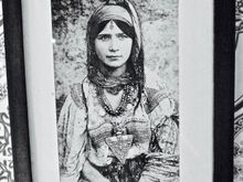 Portrait of Jewish Berber girl, synagogue in Essouira