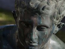 In Lacco Ameno, we found this statue of Deus Neptune as well as the Fungo Rock, a mushroom-shaped oddity just off-shore. 