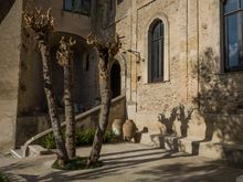 The paths take tourists all over. There are churches, chapels, towers, crypts, antiques and an old prison. The gardens include olives, grapes and citrus. 