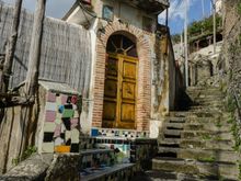 The hike starts on via Lama near the Minori public library. The start (shown here) is the only real steep section. It only takes a minute or two to climb. Really, its quite manageable for most.