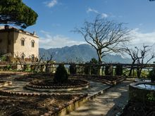 Twin oval pools are found not far from the old stone well. Ancient camelia and banksiana trees can also be found not far off. *Note that the hotel-restaurant shown here, was still closed mid-March