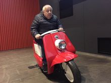 My first ride on a Harley Davidson