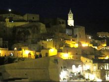 Night time in Matera