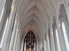 Interior of Hallgrimskirkja - decided not to post a photo of the exterior because it's been done so many times already.