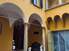 The courtyard of Casa Bertagni