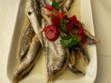Marinated anchovies