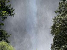 The force of Bridalveil Fall