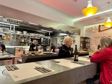 LUME, interior, with long dining table