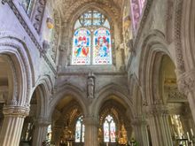 Interior of Rosslyn Chapel