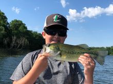 Big K and the biggest Bass of the day