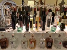 SELECTION OF DIGESTIFS; FOCAL POINT OF DINING AREAS