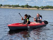 Kayaking fun
