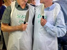 We were actually on the same team, lol!