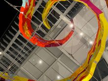 Final shot of the evening coming out of the Tube at Paddington Station.  We put in 23,000 steps today!