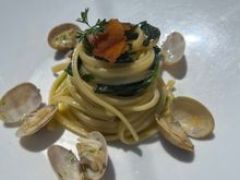 This pasta was so good, I was wishing we didn’t share this plate.  I could have eaten another bowl