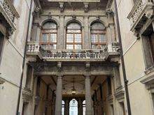 Courtyard of Ca' Rezzonico