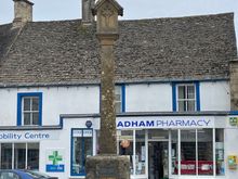 The cross in the center of the Square