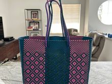 Woven plastic bag, bought in Merida main food market