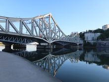 Bridge over the Saone near the Confluence