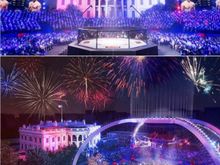 To celebrate his birthday, Trump is building a temporary (or is it temporary?) arena on the White House lawn for UFC cage matches, plus hold weigh ins in front of the Lincoln Memorial. Our very own Caligula is out of control and the GOP sits and watches. When do you suppose Trump will use this arena for “illegals” to fight to the death for his entertainment? 